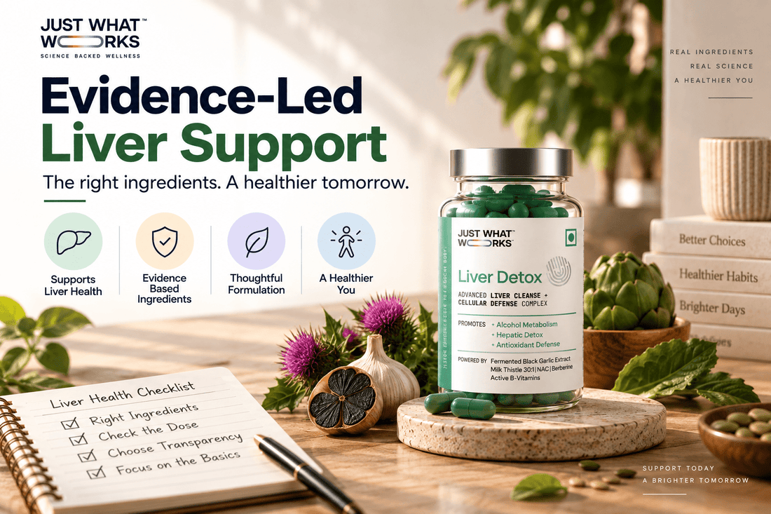 Best Liver Supplements in India: Ingredients That Matter - Just What Works™