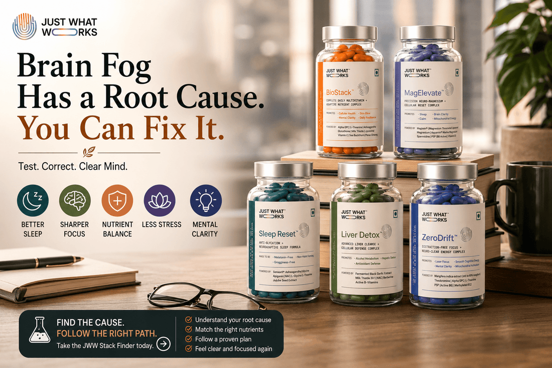 Brain Fog in India: Causes, the Real Science, and How to Fix It - Just What Works™