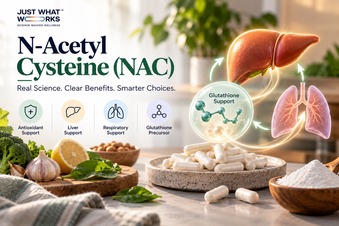 NAC Benefits: What the Evidence Actually Supports - Just What Works™