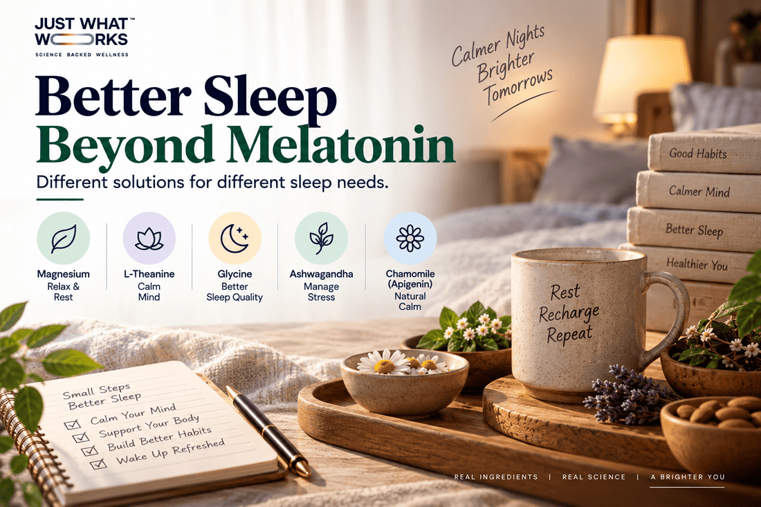 Natural Sleep Aids in India Beyond Melatonin - Just What Works™