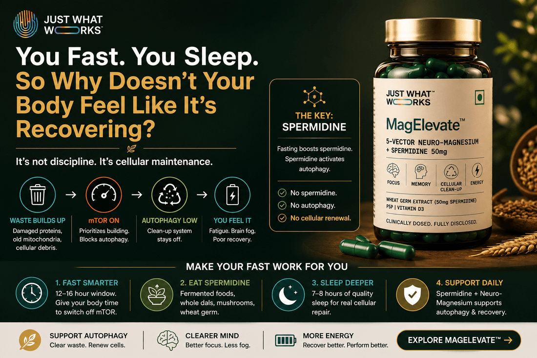 You Fast. You Sleep. So Why Doesn't Your Body Feel Like It's Recovering? - Just What Works™
