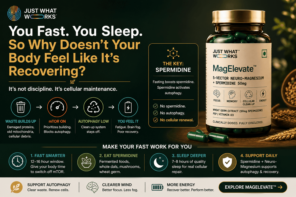 You Fast. You Sleep. So Why Doesn't Your Body Feel Like It's Recovering? - Just What Works™