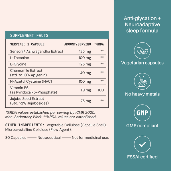 Sleep Reset™ - Melatonin-Free Sleep, Cortisol & Recovery - Just What Works™