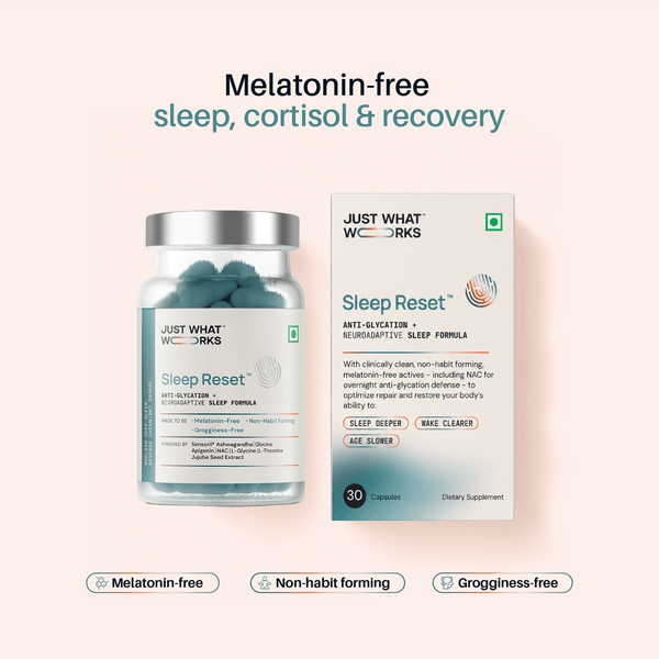 Sleep Reset™ - Melatonin-Free Sleep, Cortisol & Recovery - Just What Works™