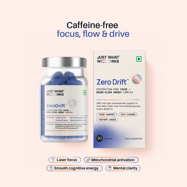 ZeroDrift™ - Caffeine-Free Focus, Flow & Drive - Just What Works™